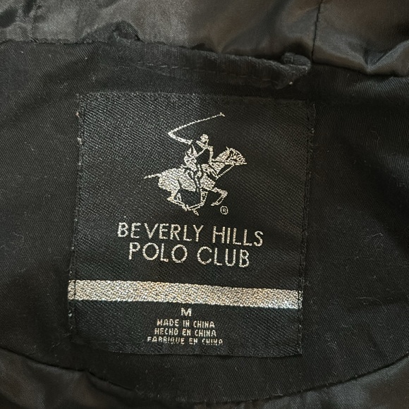 Beverly Hills Polo club Black hoodie, jacket size medium - Picture 8 of 10